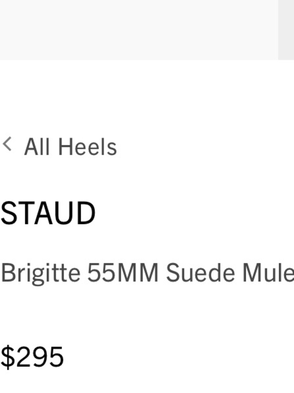 STAUD Caramel Suede Open-Toe Kitten-Heel Mules - Picture 7 of 12